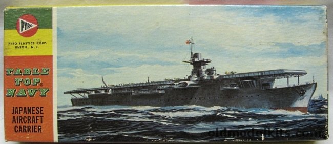 Pyro 1/1200 IJN Shokaku Aircraft Carrier (Syokaku) - Table Top Navy, C387-50 plastic model kit